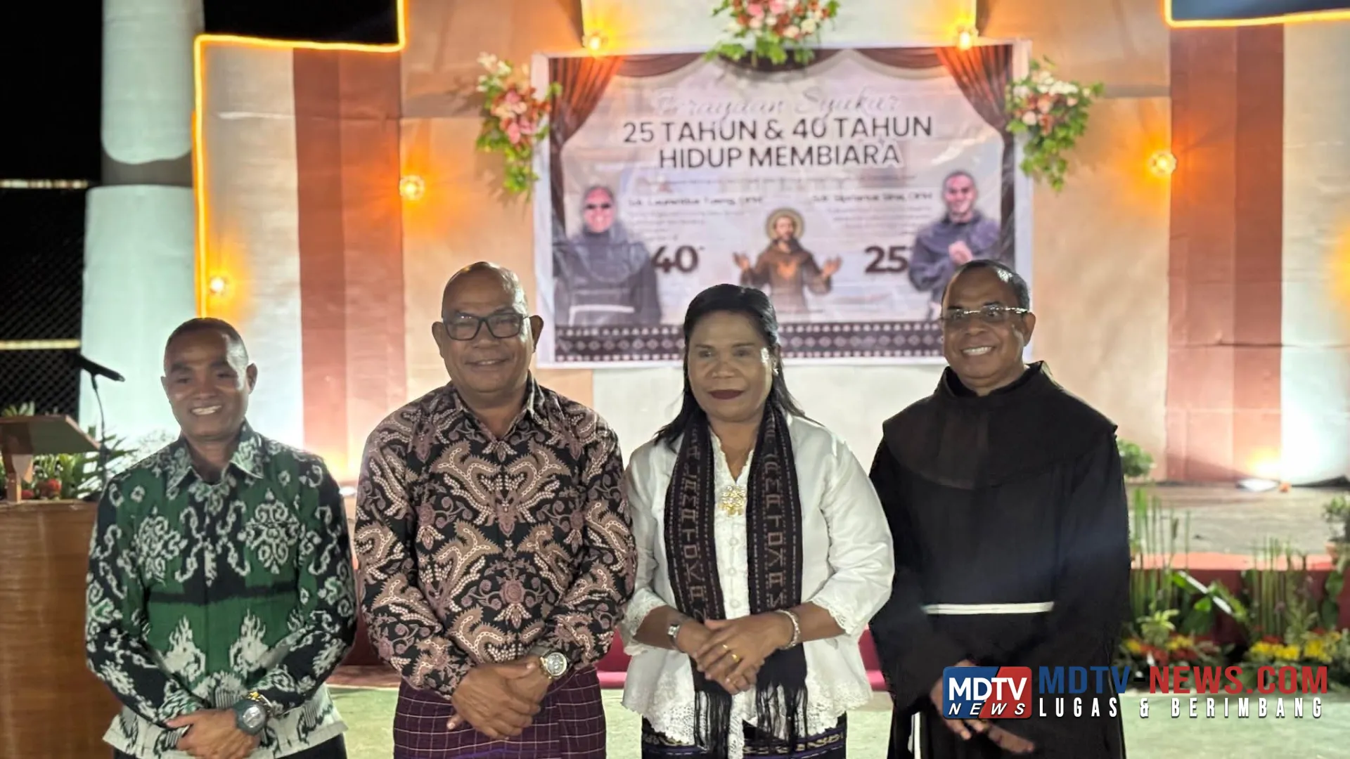 Di Tengah Tantangan Lembata, Bupati Kanisius Tuaq: Jangan Sampai Kita Mengalami Krisis Iman